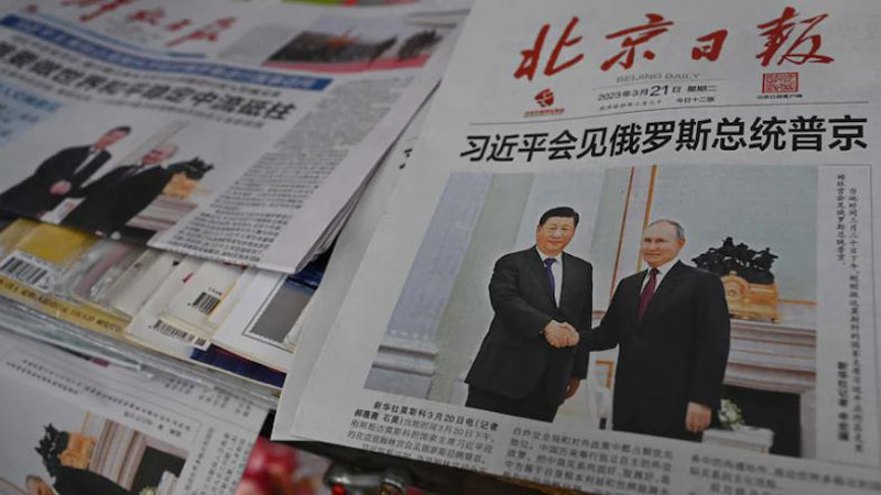 China portrays Xi’s Russia trip as bid for leadership of non-Western world